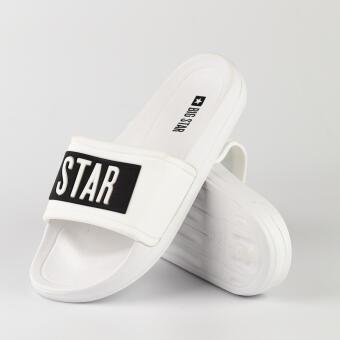 Białe klapki dziecięce Big Star Dd374151