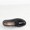 Czarne skórzane półbuty damskie Filippo Dp6424/24