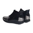Srebrne sneakersy damskie JEZZI ASA195-2
