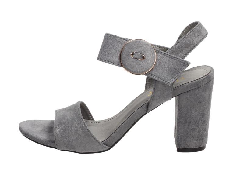 Szare sandały, buty damskie Vinceza 2883