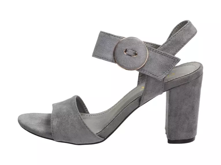 Szare sandały, buty damskie Vinceza 2883