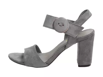 Szare sandały, buty damskie Vinceza 2883
