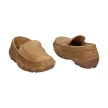 Skórzane mokasyny męskie DISCOVERY DSL11 CAMEL