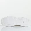 Białe skórzane sneakersy damskie na koturnie Cambell 94311