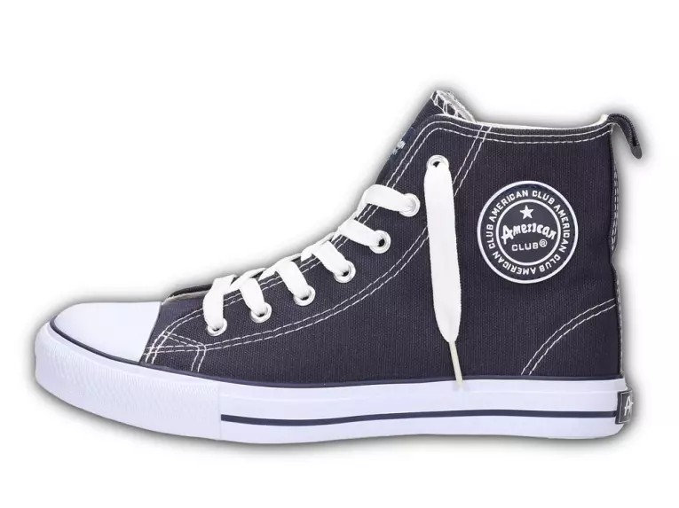 Granatowe trampki damskie American Club 9120