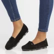 Czarne mokasyny damskie FILIPPO DP2037/21