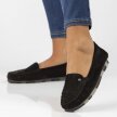 Czarne mokasyny damskie FILIPPO DP2037/21