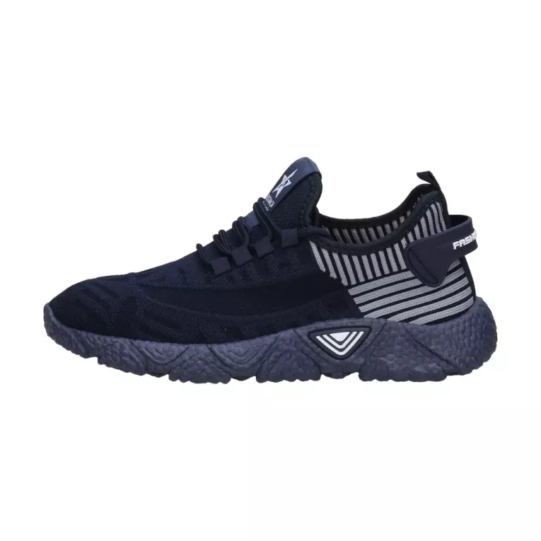 Granatowe sportowe buty męskie SUPER STAR 080F