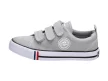 Szare trampki dziecięce AMERICAN CLUB LH38/21