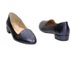Granatowe POLSKIE lordsy damskie SUZANA 646 KR