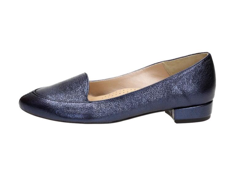 Granatowe POLSKIE lordsy damskie SUZANA 646 KR