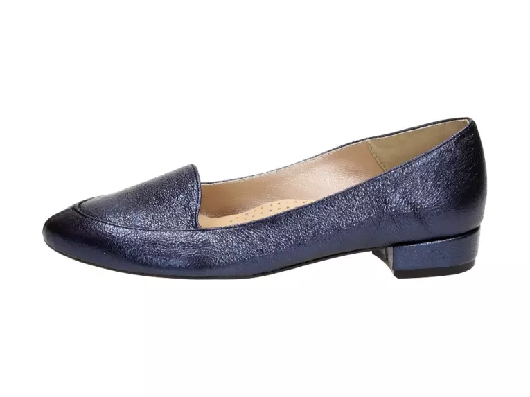 Granatowe POLSKIE lordsy damskie SUZANA 646 KR