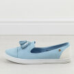 Slip On Błękitne tenisówki damskie Balada B794