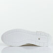 Beżowe skórzane sneakersy damskie na koturnie Cambell 94311