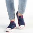 Granatowe trampki damskie BIG STAR JJ274121