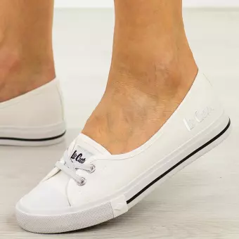 Białe tenisówki damskie Lee Cooper 1791