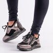 Czarne sneakersy półbuty damskie VINCEZA 10646