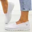 Białe sportowe buty damskie Potocki 16327