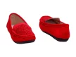 Czerwone mokasyny damskie SABATINA 422-06A