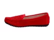 Czerwone mokasyny damskie SABATINA 422-06A