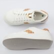Biało sneakersy damskie na platformie ID69