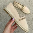 Beżowe espadyle damskie S.BARSKI 33127