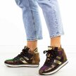 Złote wysokie buty sportowe McArthur Cp03