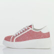 Czerwone sneakersy damskie McBraun 23356