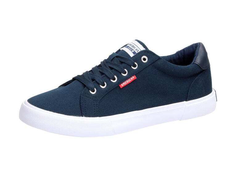 Granatowe trampki damskie American Club Fh17