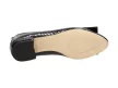 Czarne POLSKIE lordsy damskie SUZANA 4028K