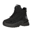 Czarne trapery damskie, botki na traperze Lee Cooper 1353L