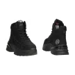 Czarne trapery damskie, botki na traperze Lee Cooper 1353L