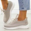 Beżowe sportowe buty damskie Vinceza 17366