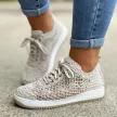 Beżowe plecione sportowe buty damskie T.SOKOLSKI 175