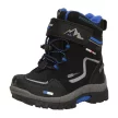 Czarne śniegowce dziecięce dla chłopca z membraną AMERICAN CLUB SOFTSHELL HL31/22 BK/RY