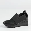 Czarne sneakersy półbuty damskie VINCEZA 10734