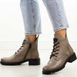 Taupe trapery damskie Vinceza 58609