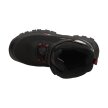 Czarne śniegowce dziecięce dla chłopca z membraną AMERICAN CLUB SOFTSHELL HL24/22 BK/RD
