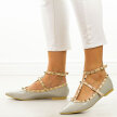 Szare baleriny, buty damskie Vices 1198-5