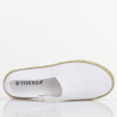 Białe espadryle damskie, półbuty Vinceza 13624