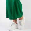Białe skórzane sneakersy damskie S.BARSKI 22226