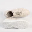 Beżowe skórzane sneakersy damskie S.BARSKI 22226