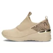 Beżowe sneakersy damskie FILIPPO DP1689/22 SKÓRA