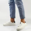 Białe tekstylne trampki damskie BIG STAR LL274091