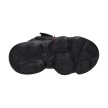Czarne sportowe buty dziecięce AMERICAN CLUB BD14/21 BK/RD