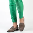 Szare zamszowe loafersy, mokasyny damskie La.Fi 016G-SU
