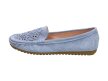 Niebieskie mokasyny damskie SABATINA 422-06A