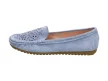 Niebieskie mokasyny damskie SABATINA 422-06A