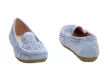 Niebieskie mokasyny damskie SABATINA 422-06A
