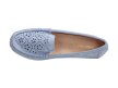 Niebieskie mokasyny damskie SABATINA 422-06A